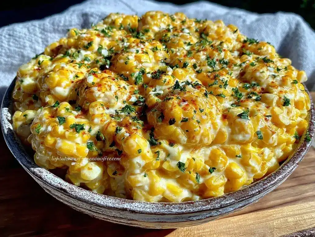 Instant Pot creamed corn - featured image