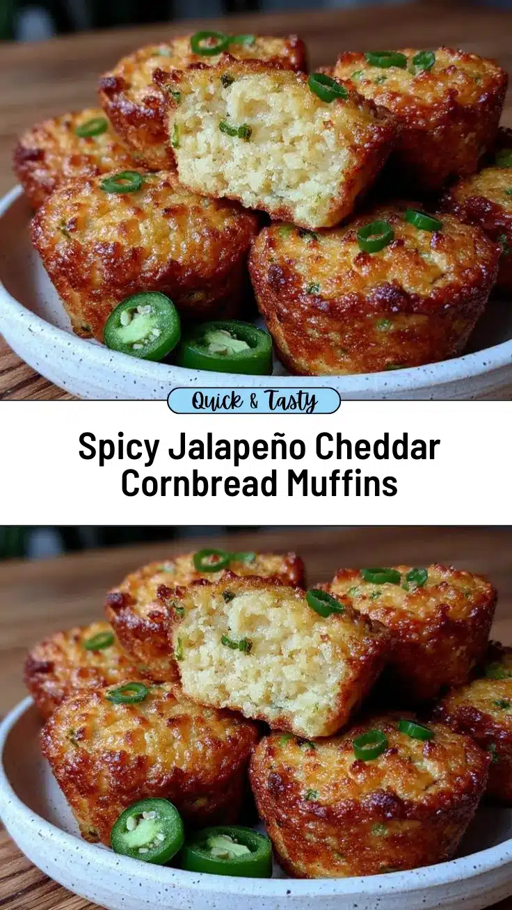 jalapeño cheddar cornbread muffins recipe