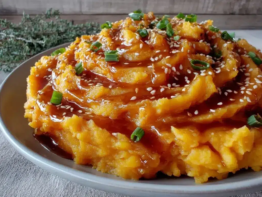 japanese sweet potato mash - featured image