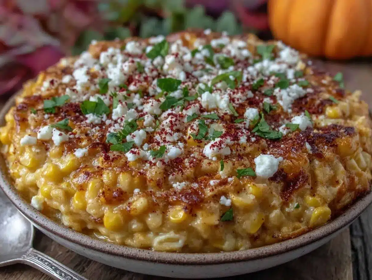 mexican street corn casserole preparation steps
