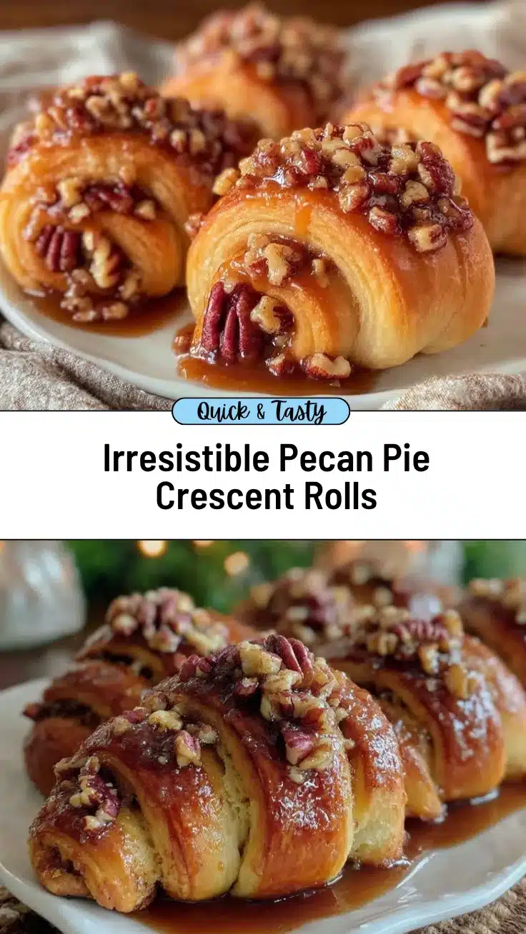 pecan pie crescent rolls recipe