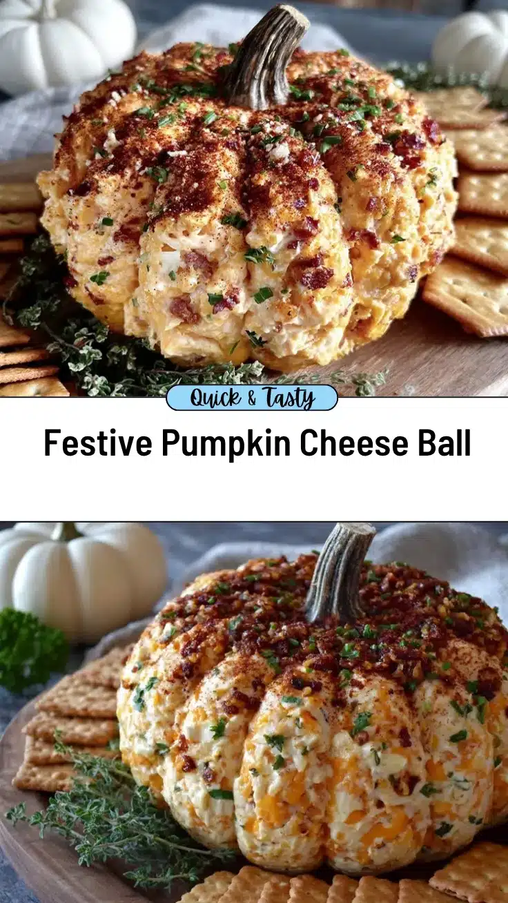 pumpkin cheese ball recipe