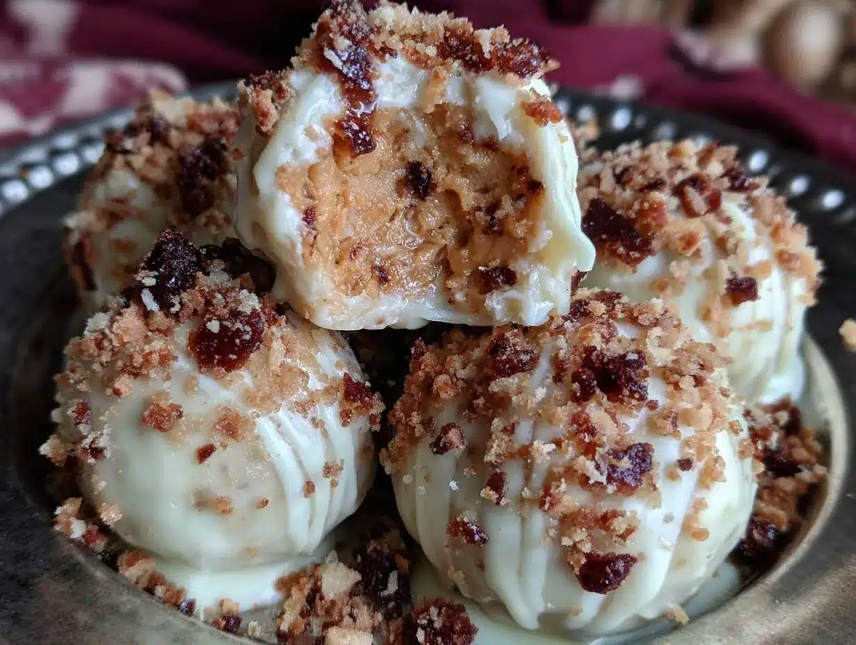 pumpkin cheesecake balls preparation steps
