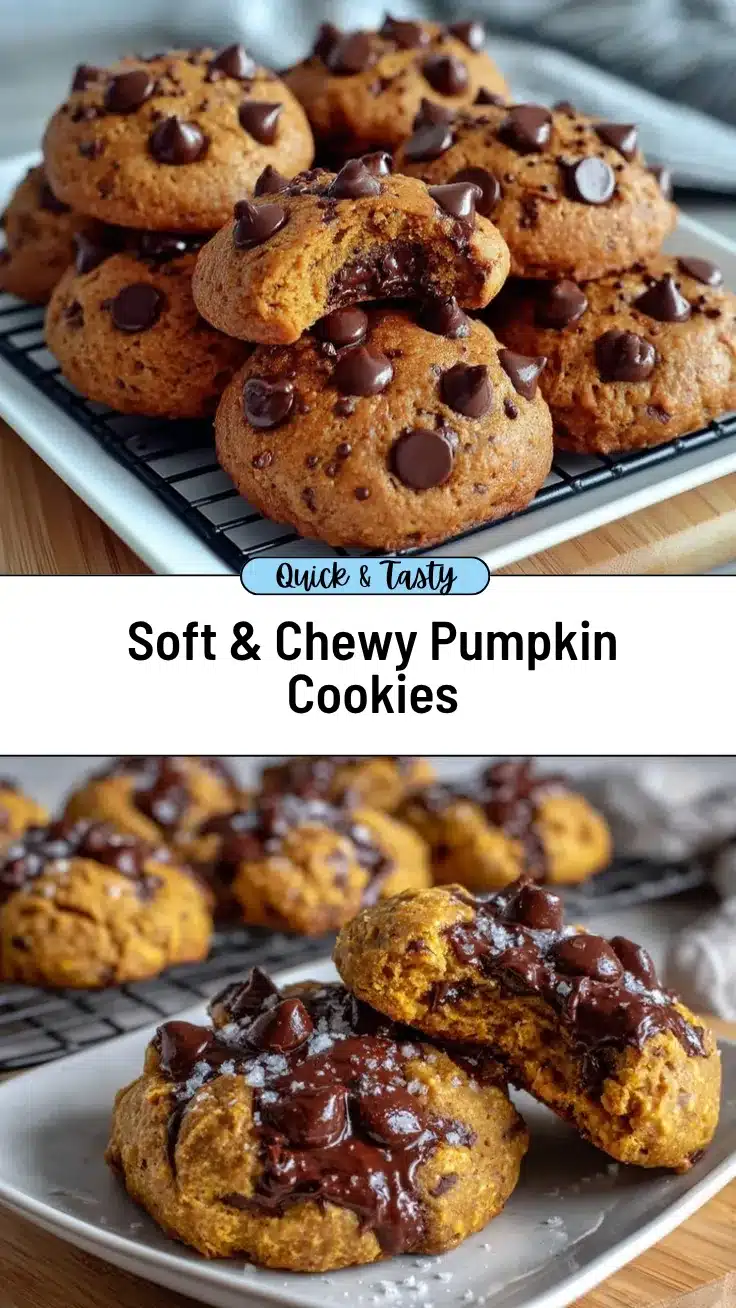pumpkin chocolate chip cookies recipe