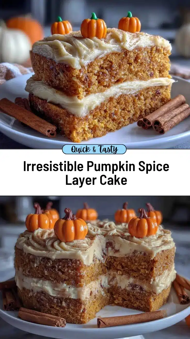 pumpkin layer cake recipe