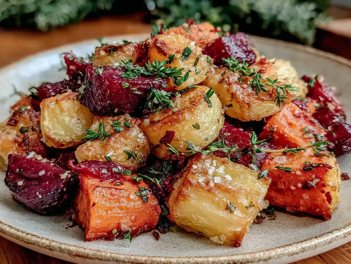 roasted root vegetable medley preparation steps