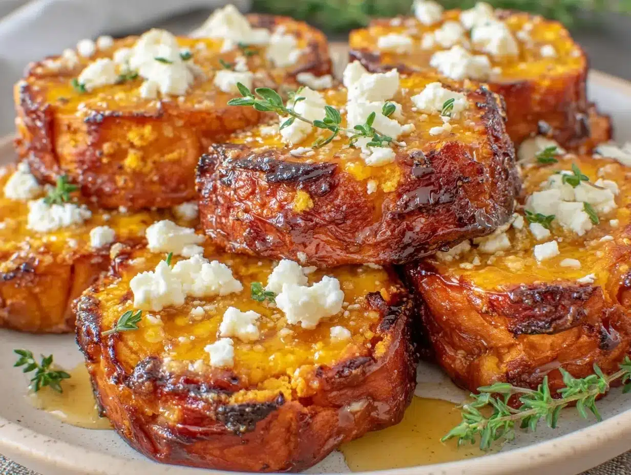 roasted sweet potato rounds preparation steps