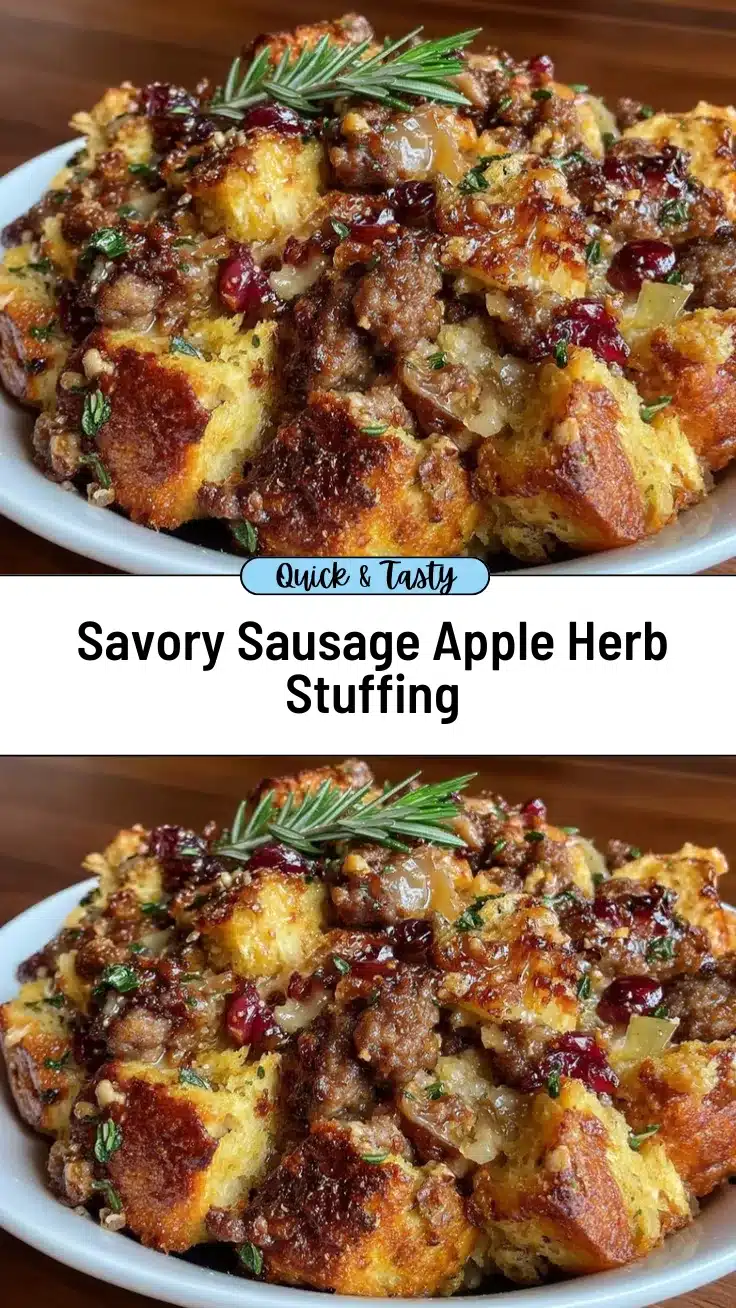 sausage and apple stuffing recipe