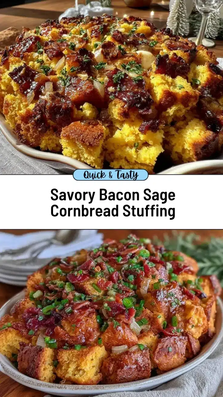 savory cornbread stuffing recipe