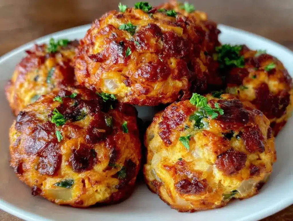 savory stuffing balls - featured image