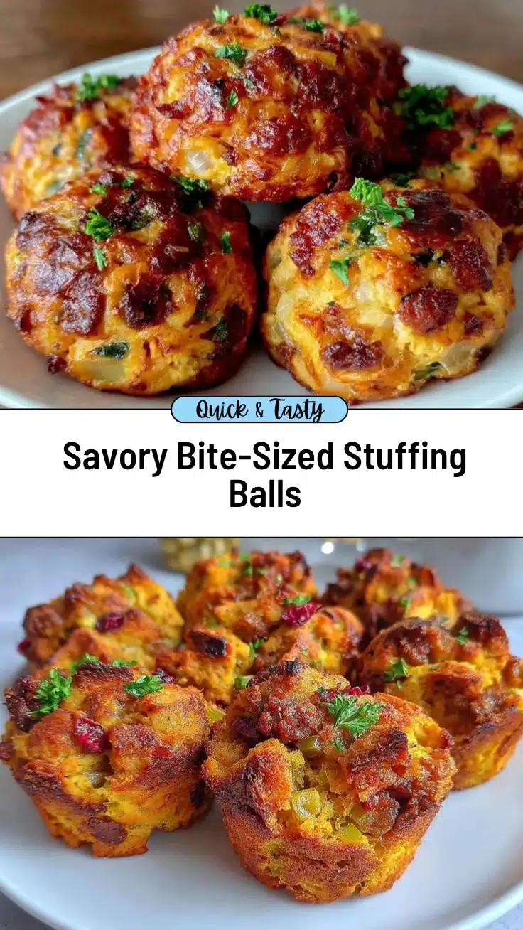 savory stuffing balls recipe