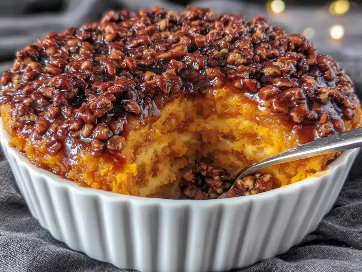 sweet potato crunch casserole preparation steps