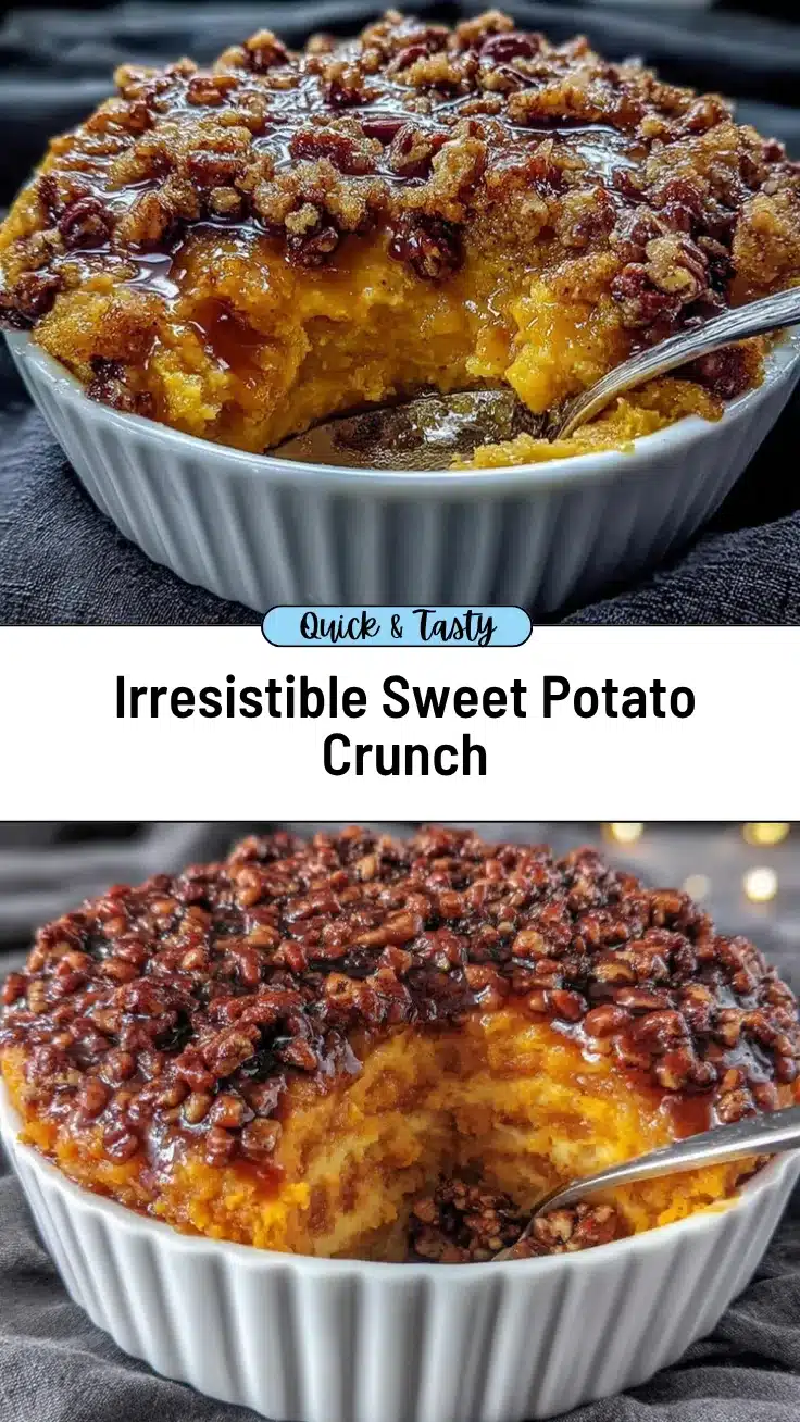 sweet potato crunch casserole recipe