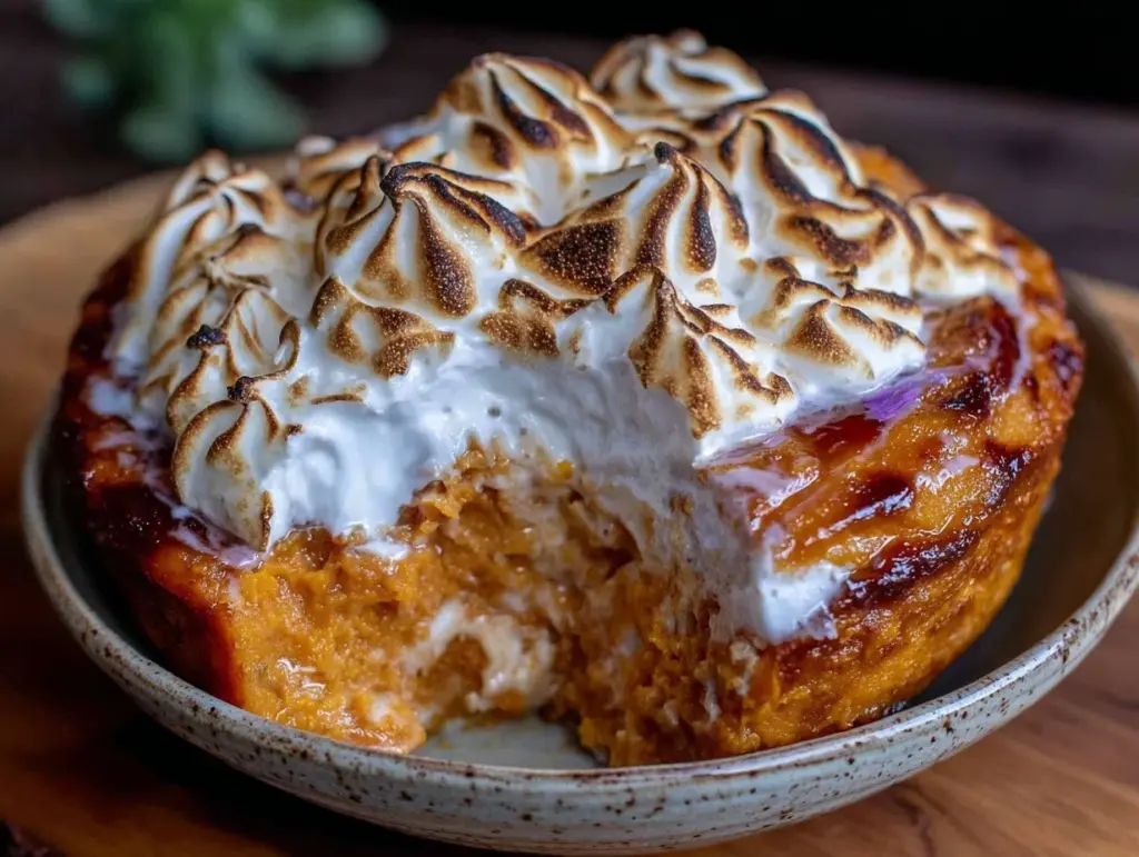 sweet potato soufflé - featured image