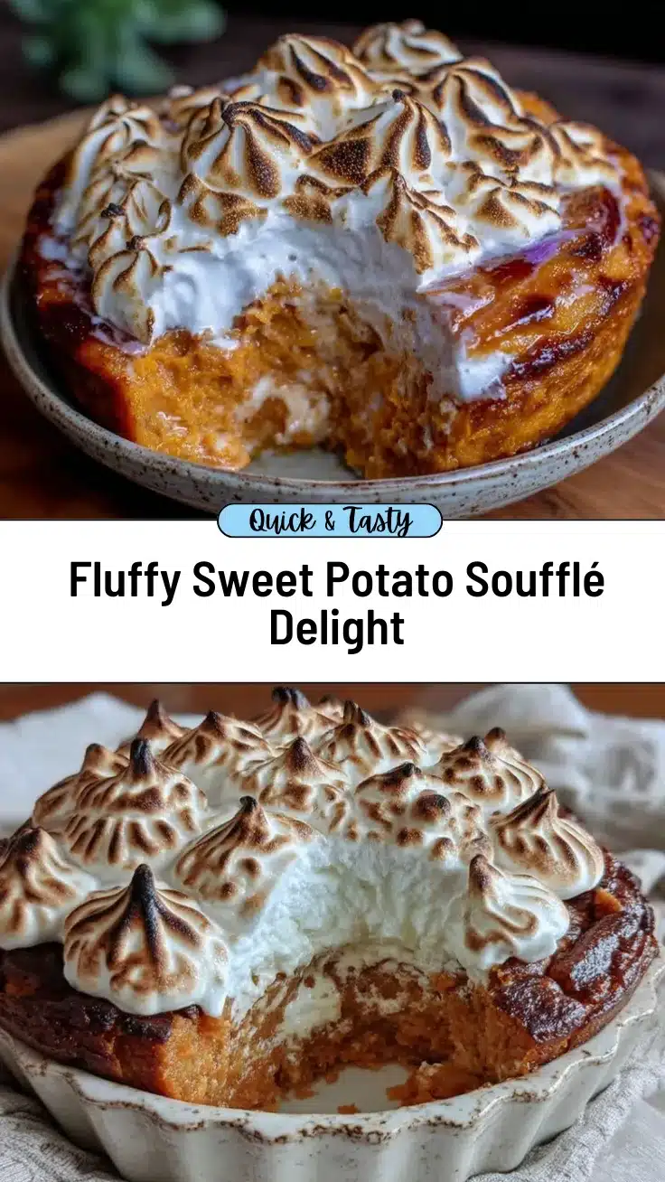 sweet potato soufflé recipe