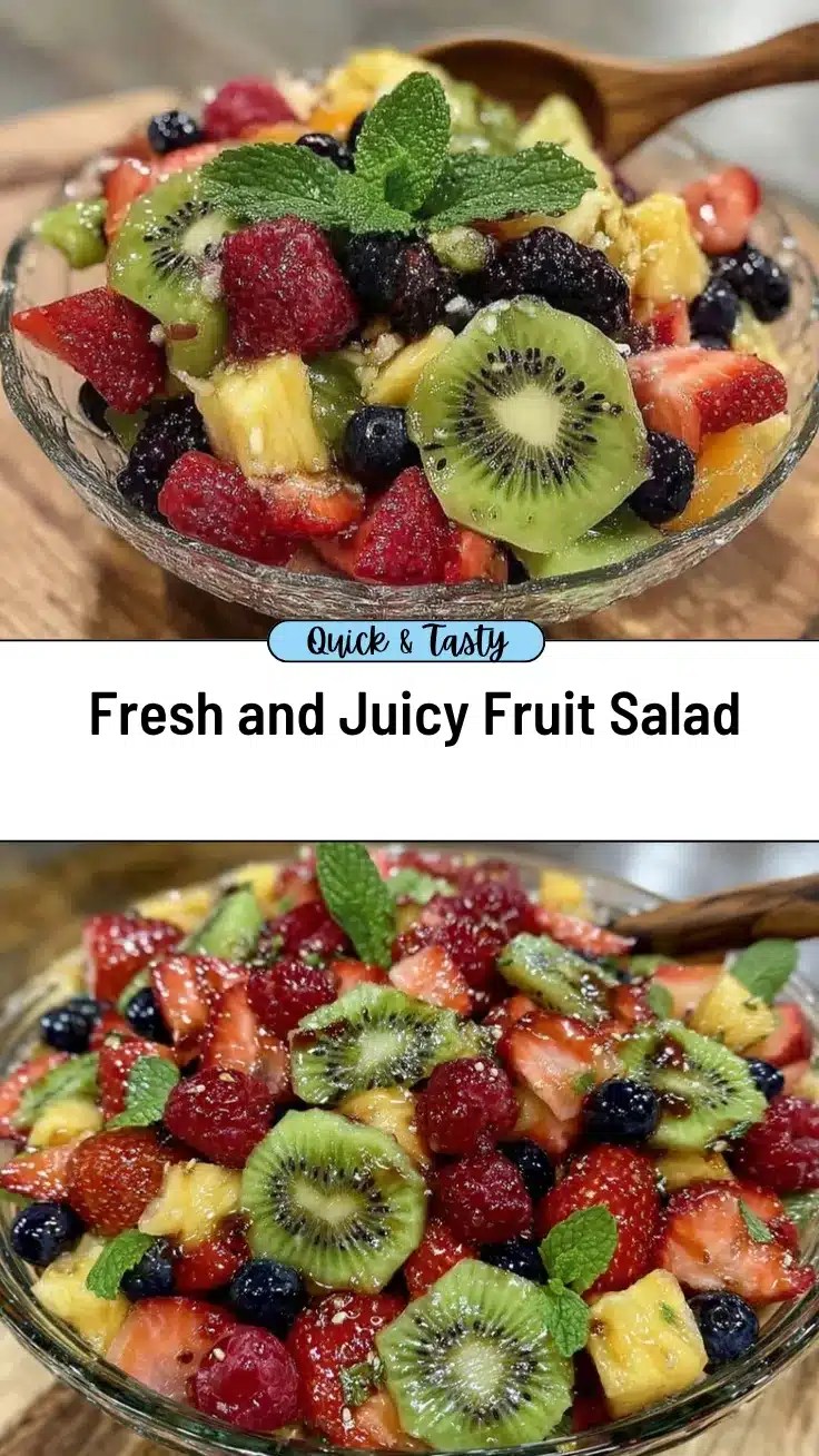 tropical fruit salad recipe
