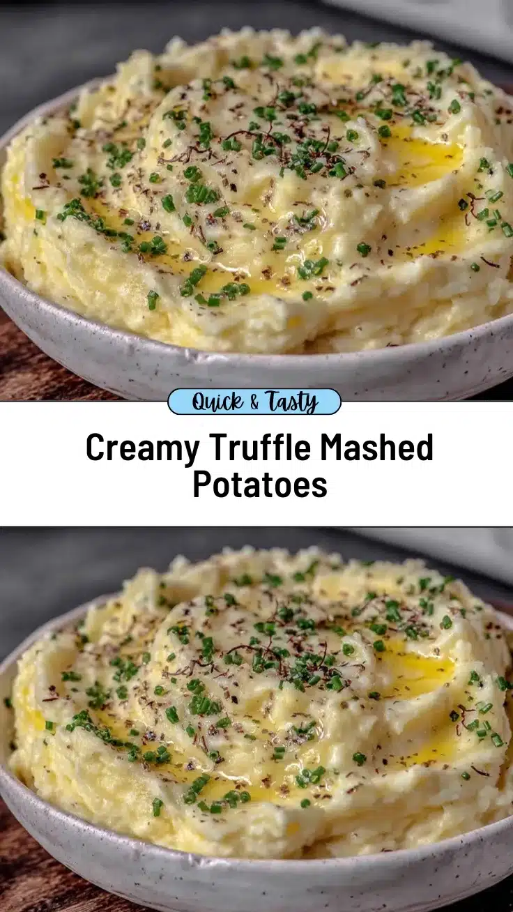 truffle mashed potatoes recipe