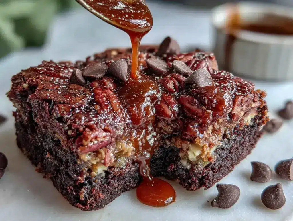 turtle brownies - featured image