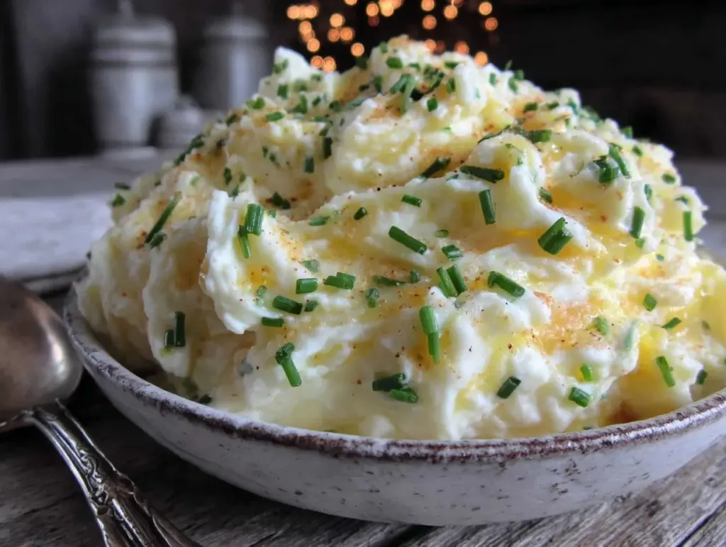 whipped feta mashed potatoes - featured image