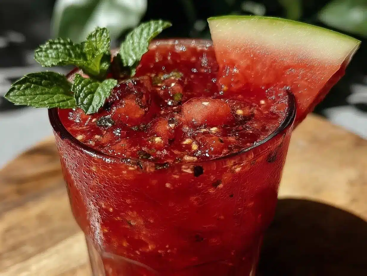 agua fresca watermelon recipe preparation steps