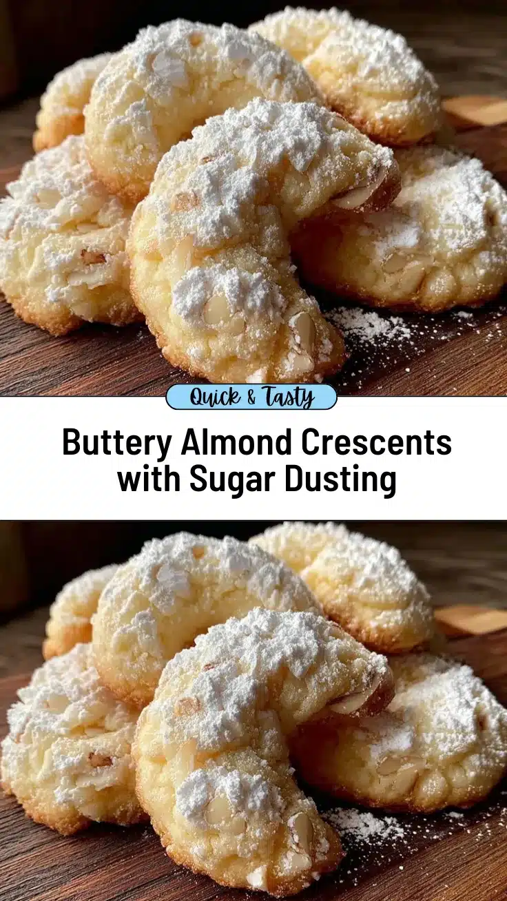 almond crescents recipe recipe