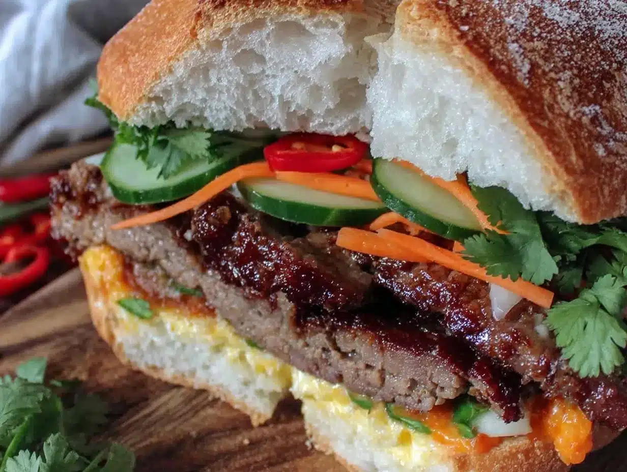 Bánh Mì Vietnamese Sandwich Recipe preparation steps
