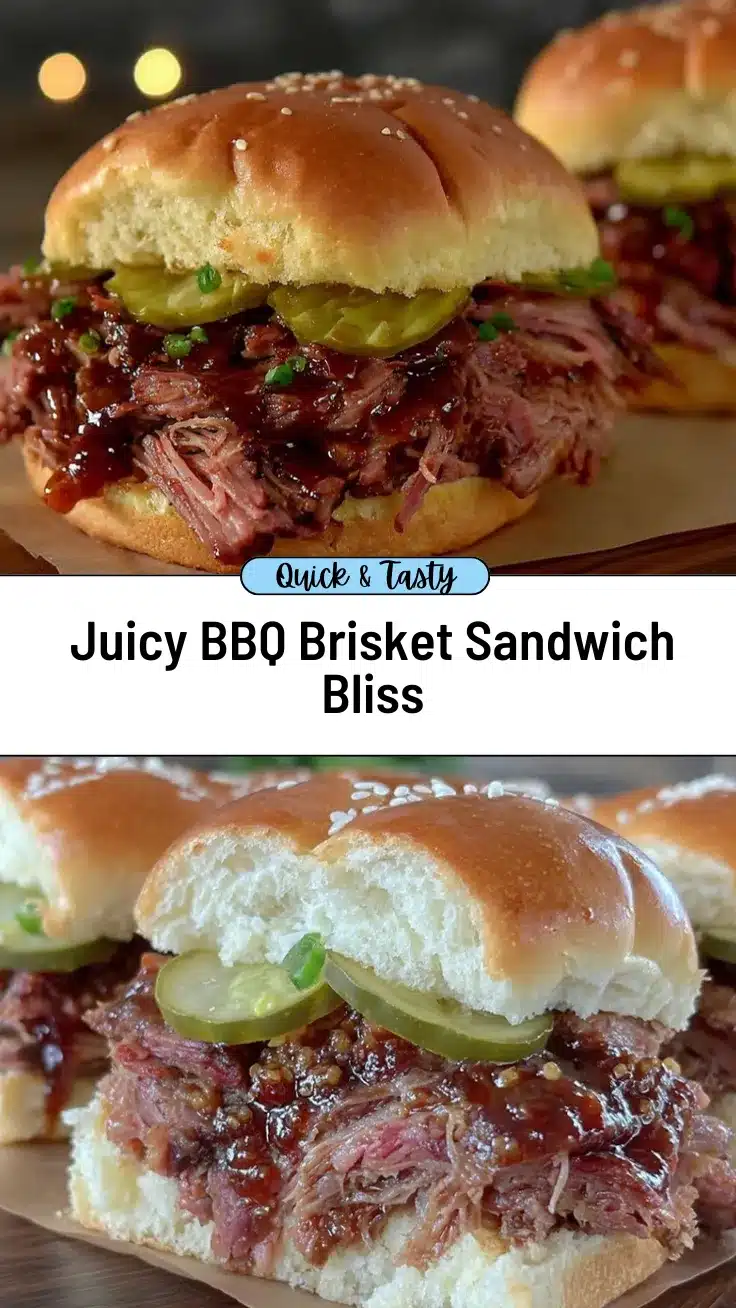 BBQ brisket sandwich recipe