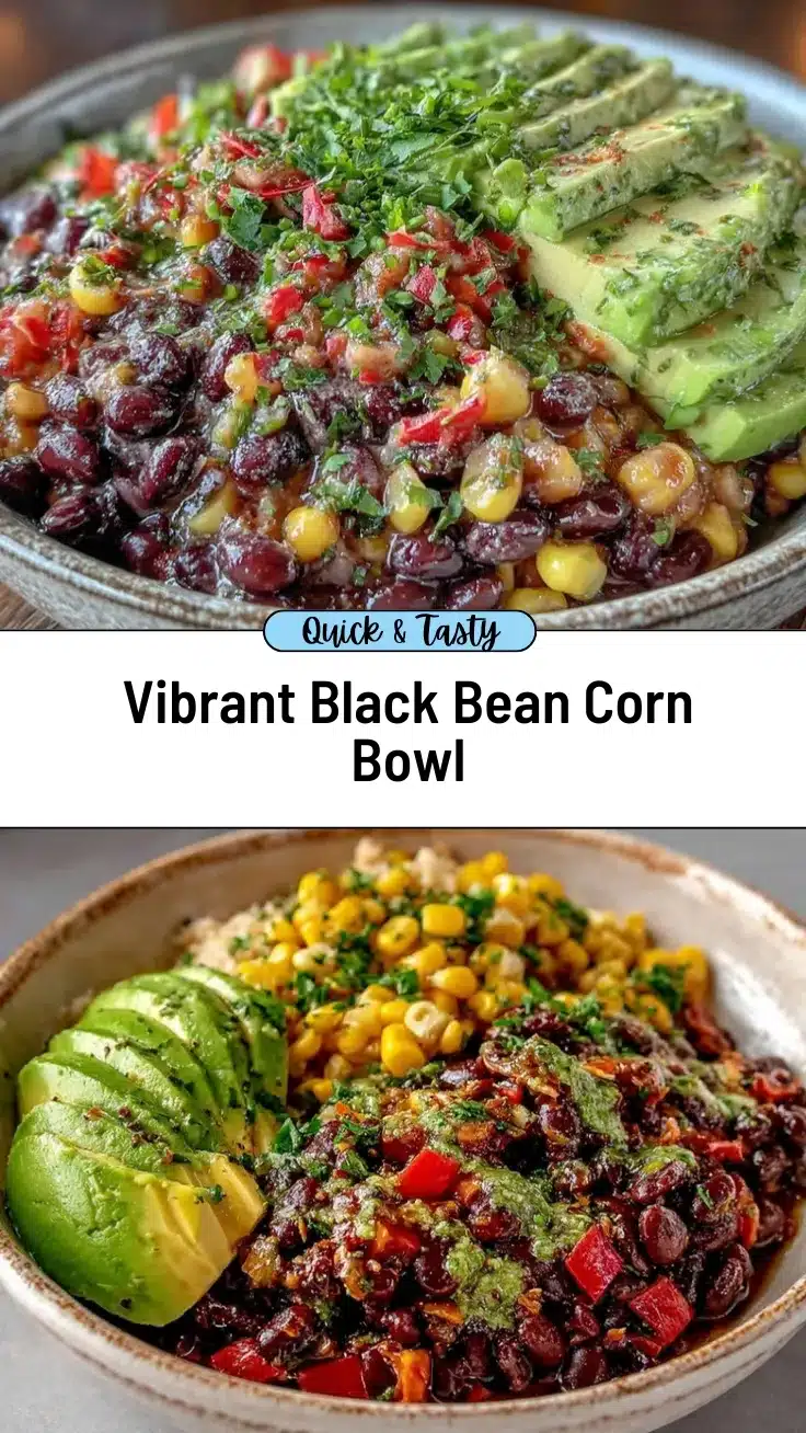 black bean corn mix recipe
