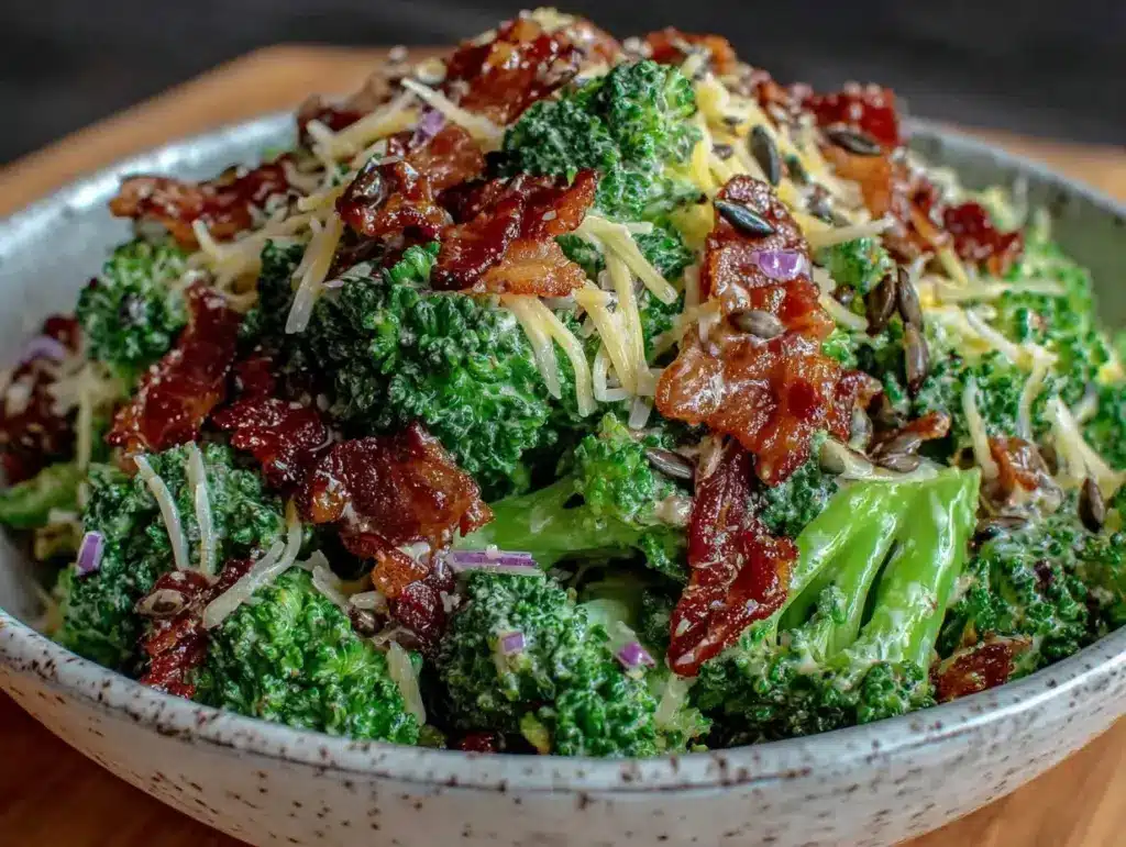 broccoli bacon salad - featured image