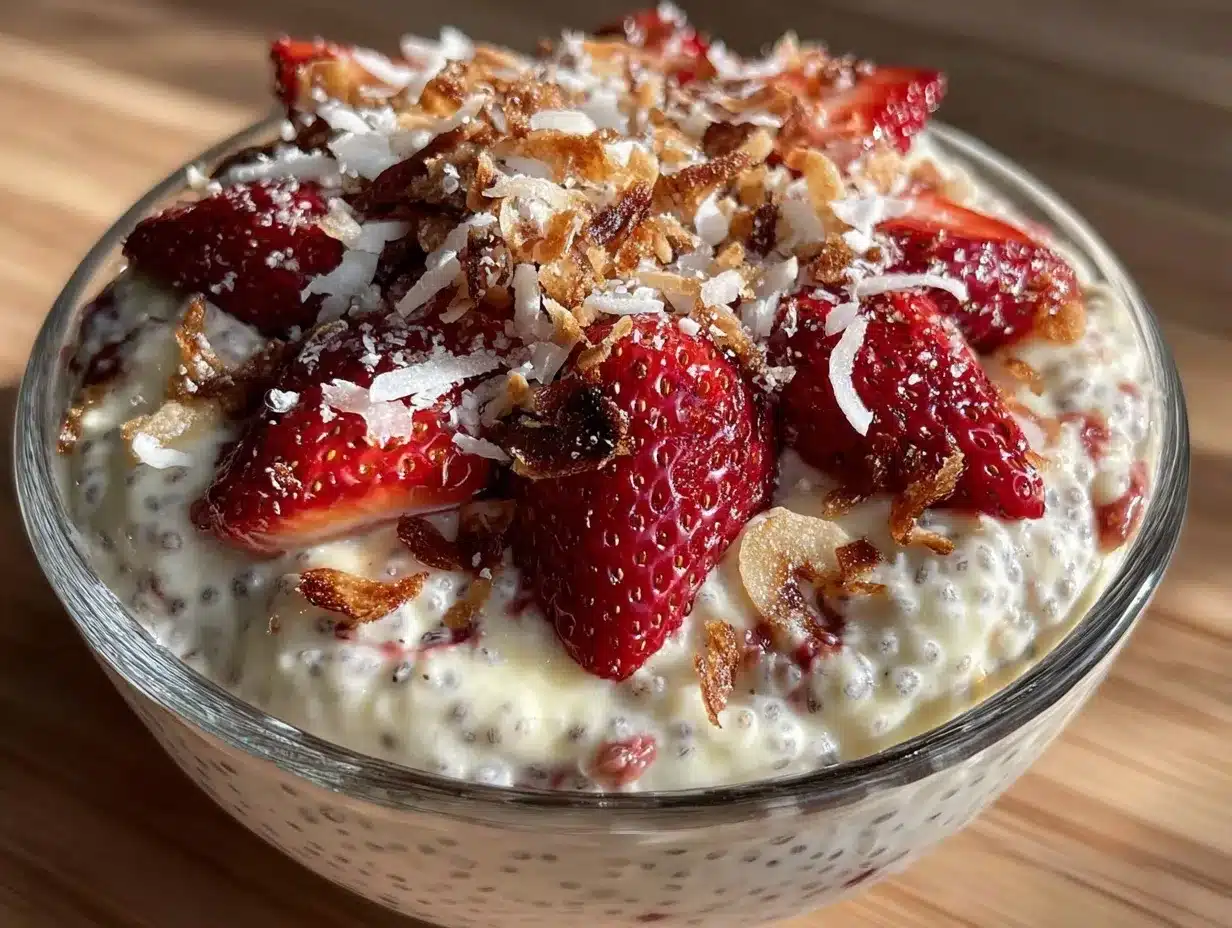 chia pudding bowl preparation steps