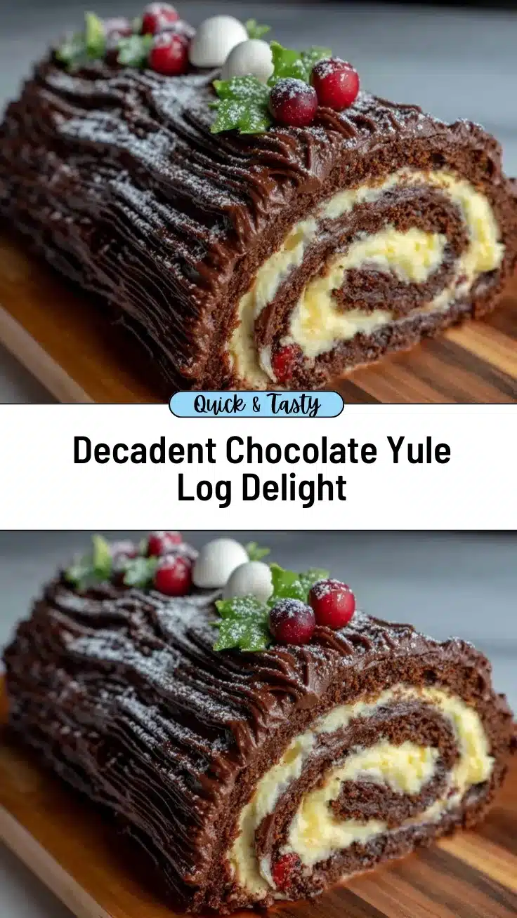 chocolate yule log recipe recipe