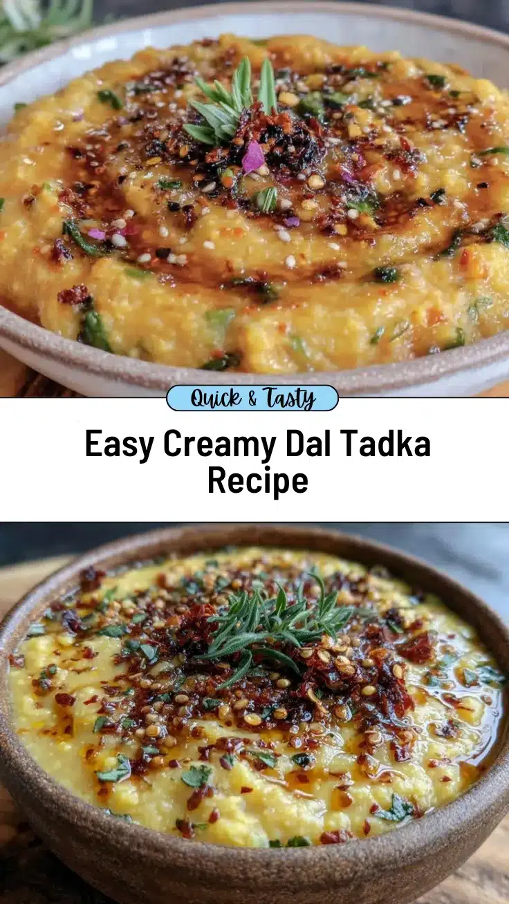 creamy dal tadka recipe recipe