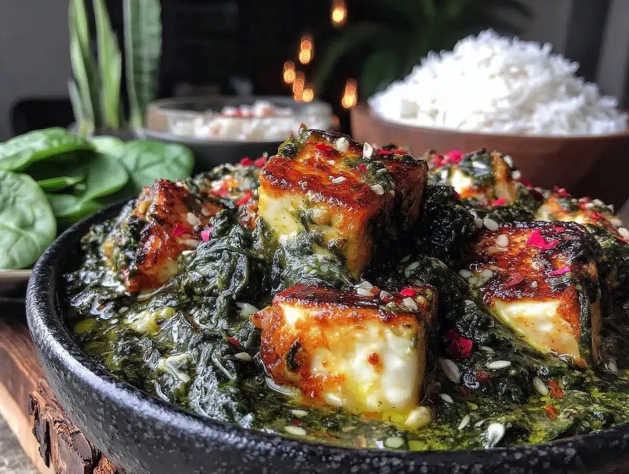 creamy palak paneer recipe preparation steps