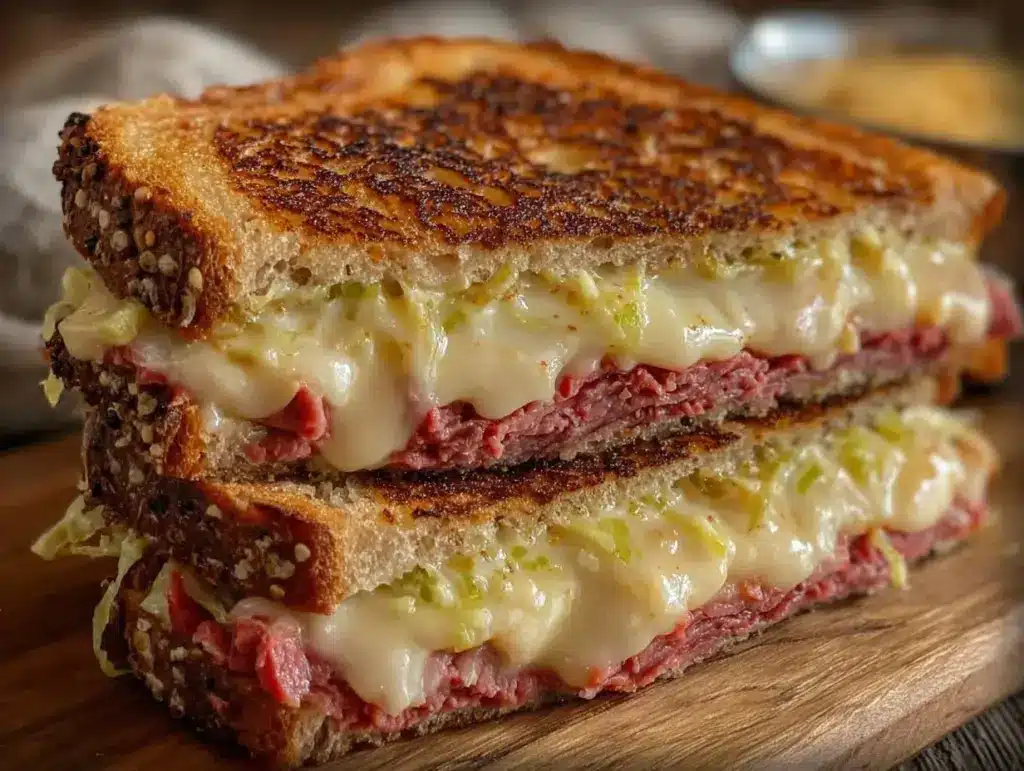 Crispy Reuben Sandwich - featured image