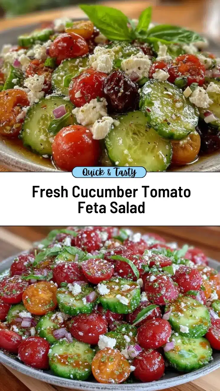 cucumber tomato feta salad recipe