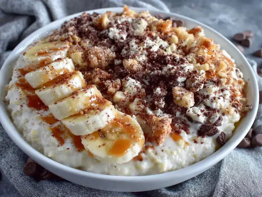 Decadent Valentine Treats Oatmeal Bowl - featured image