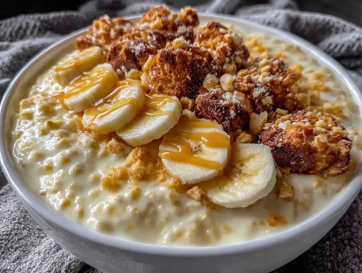 Decadent Valentine Treats Oatmeal Bowl preparation steps