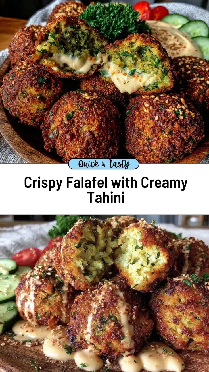 falafel recipe with tahini sauce recipe