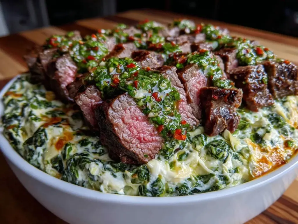 football spinach artichoke bowl recipe - featured image