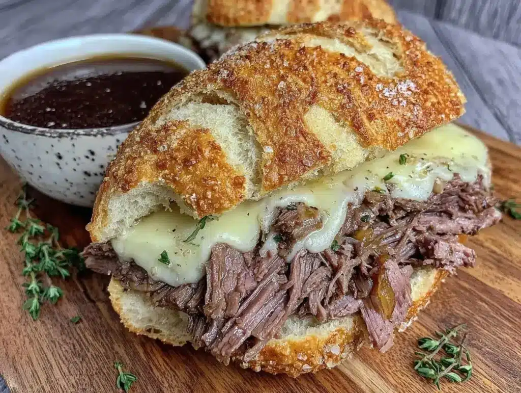 French Dip Sandwich Recipe - featured image