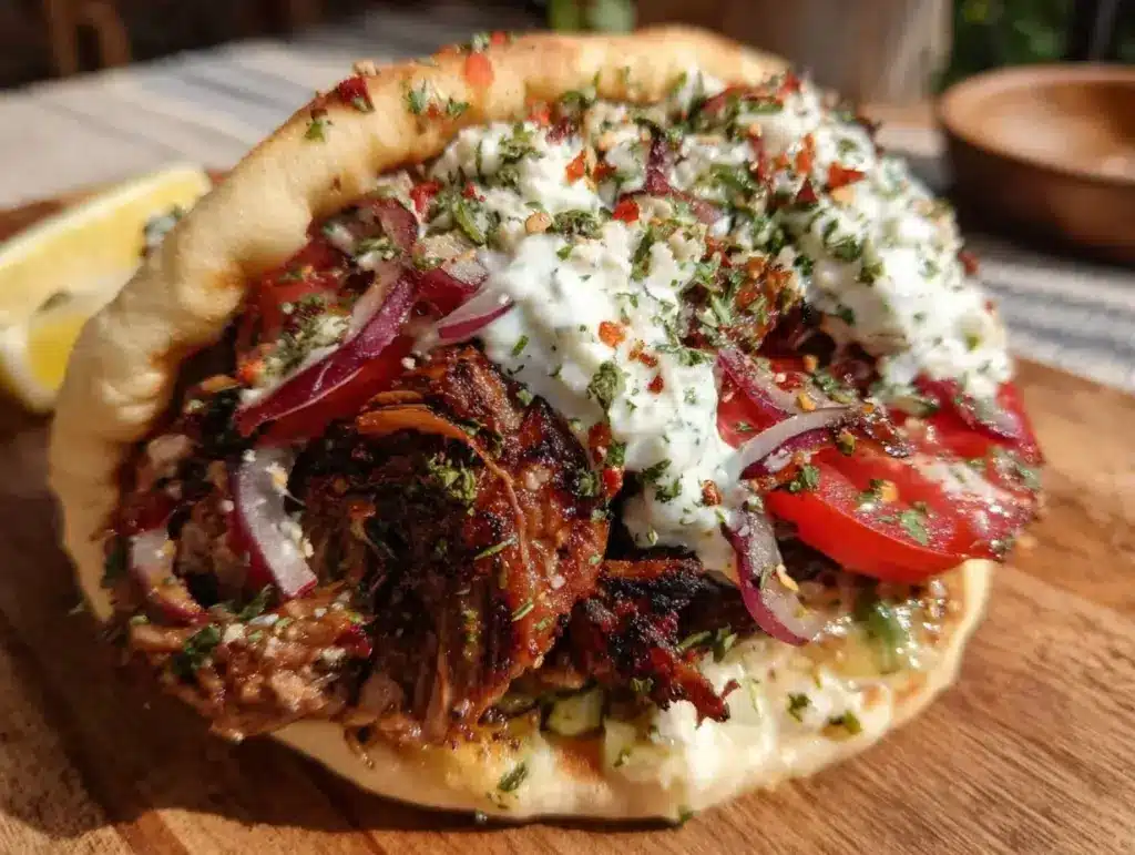 Greek lamb gyros - featured image