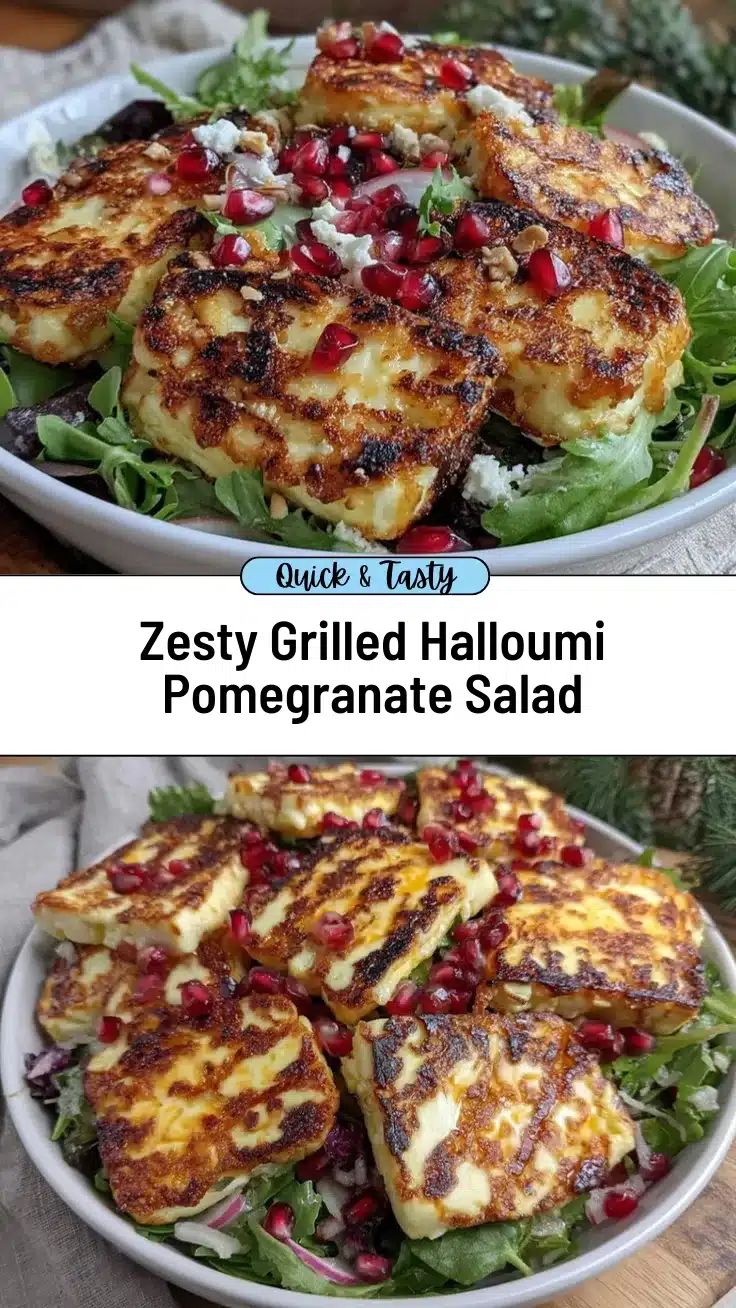 grilled halloumi salad recipe