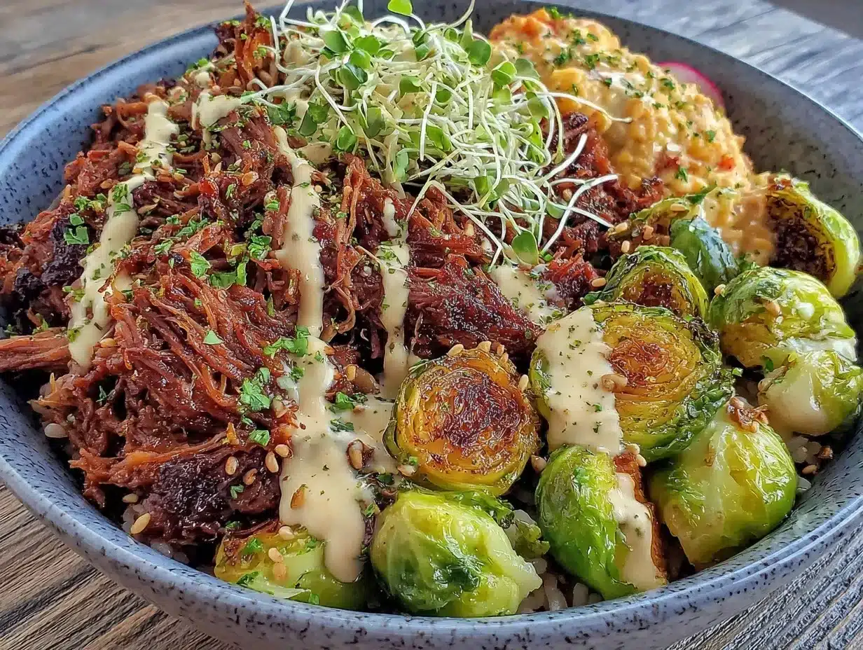 ground turkey nourish bowl preparation steps