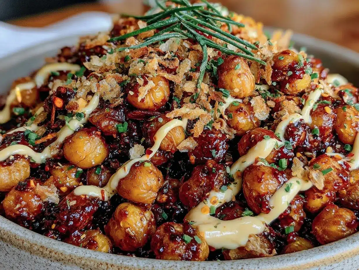 harissa chickpeas preparation steps