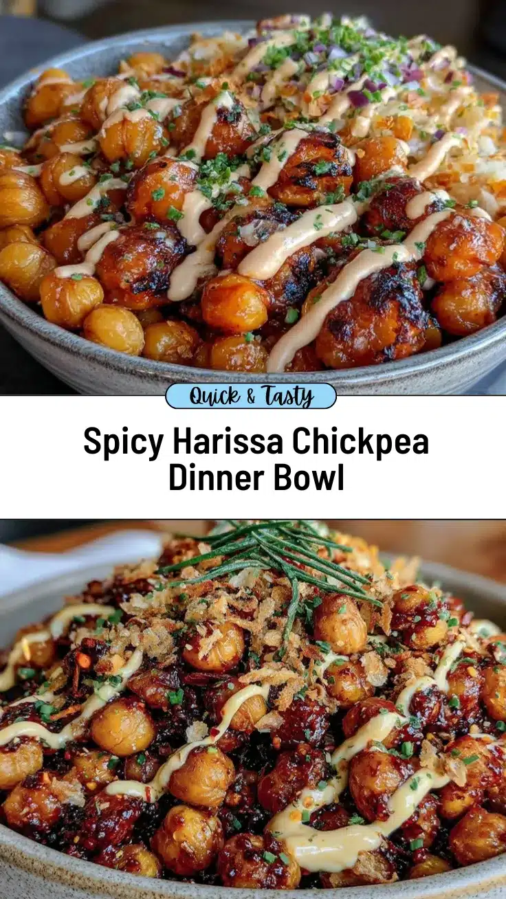 harissa chickpeas recipe