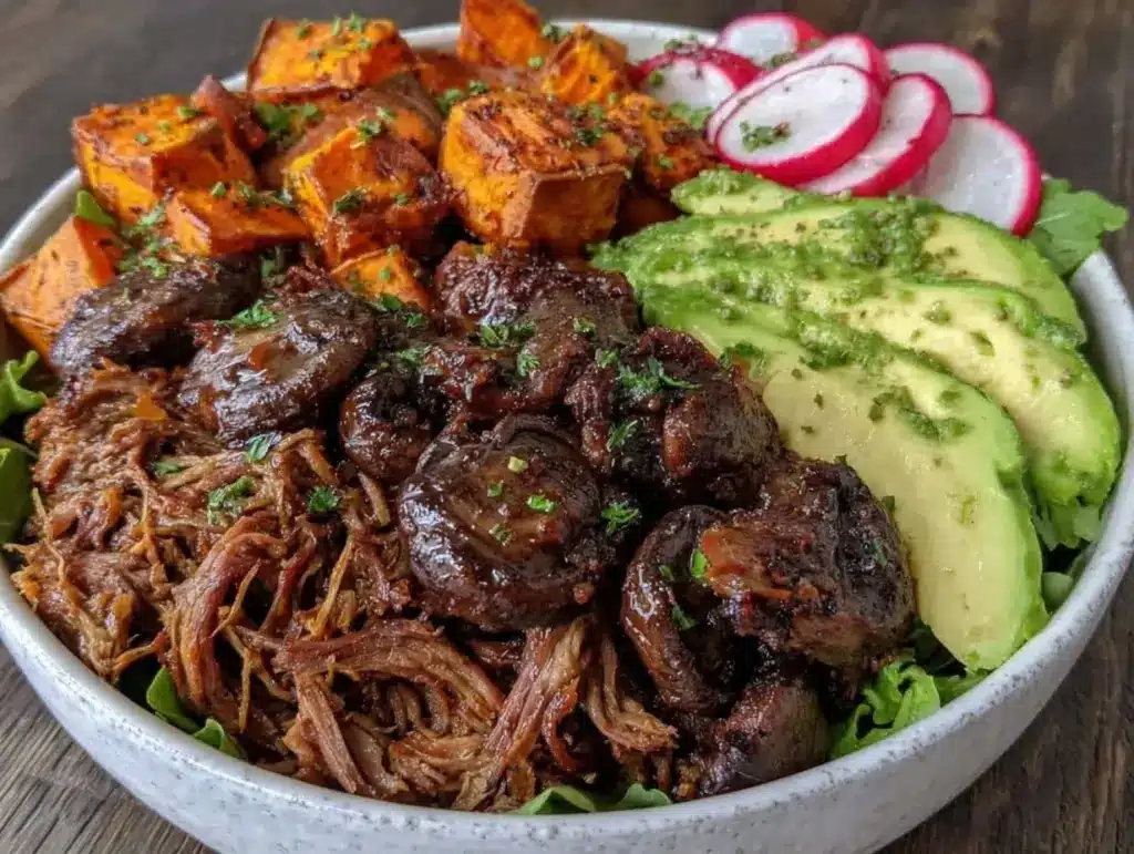 healthy Superbowl snacks meal prep bowl - featured image