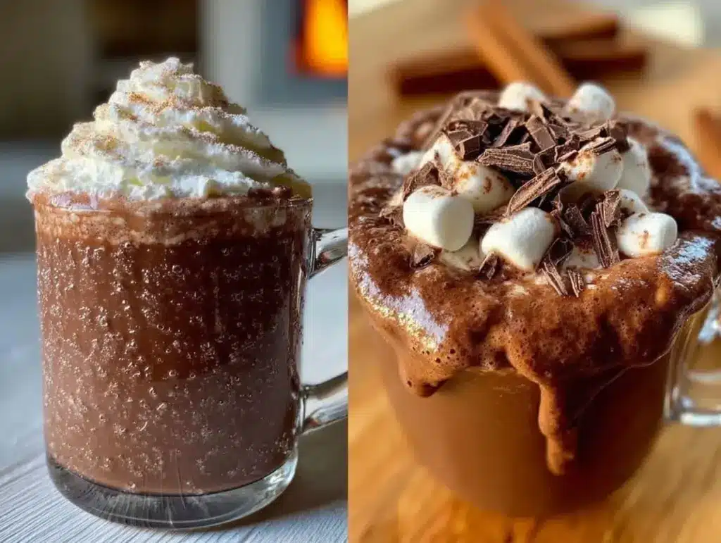 homemade hot chocolate - featured image