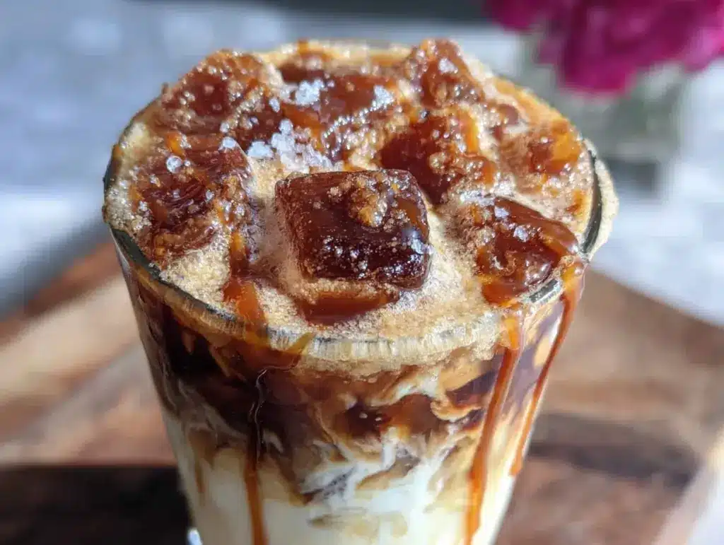 iced caramel macchiato recipe - featured image