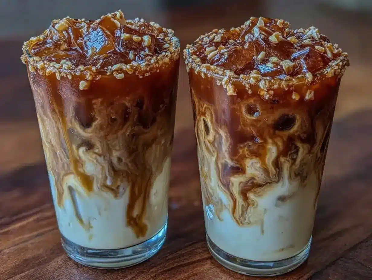 iced caramel macchiato recipe preparation steps