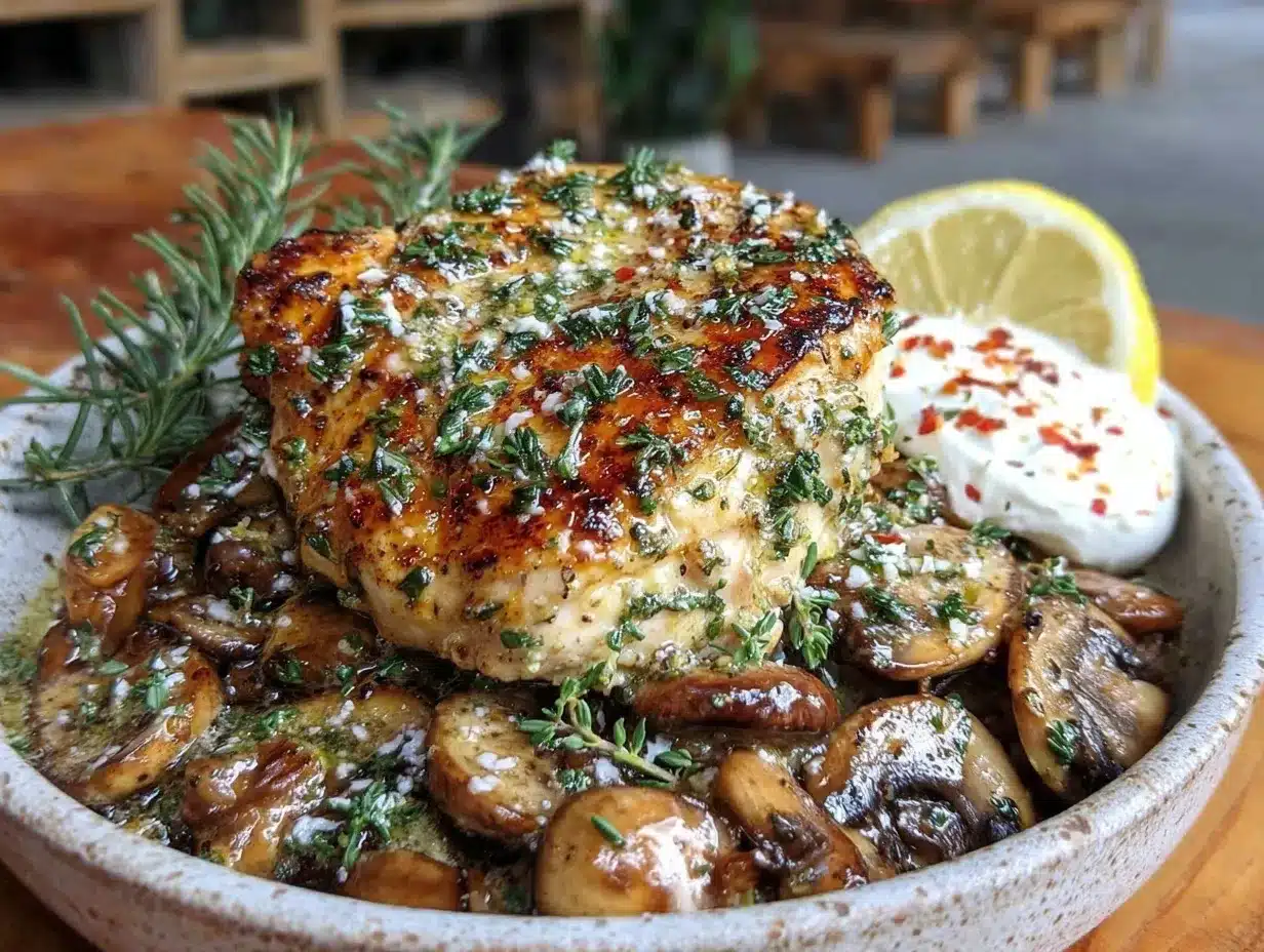 lemon herb chicken bowl preparation steps